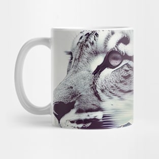 Snow Leopard Nature Outdoor Imagine Wild Free Mug